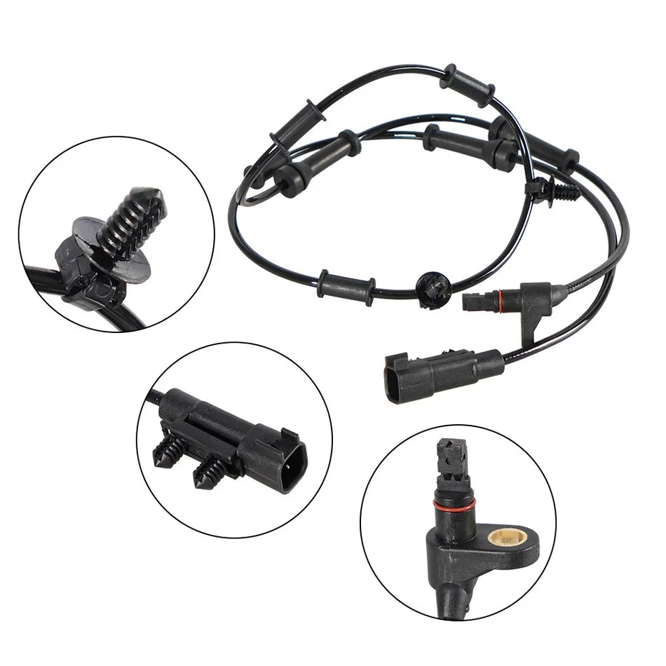 Czujnik prędkości koła dla Jeep Wrangler JK z przodu po lewej i prawej stronie 2007-2018, indukcja magnetyczna 68003281AC 68003281AA