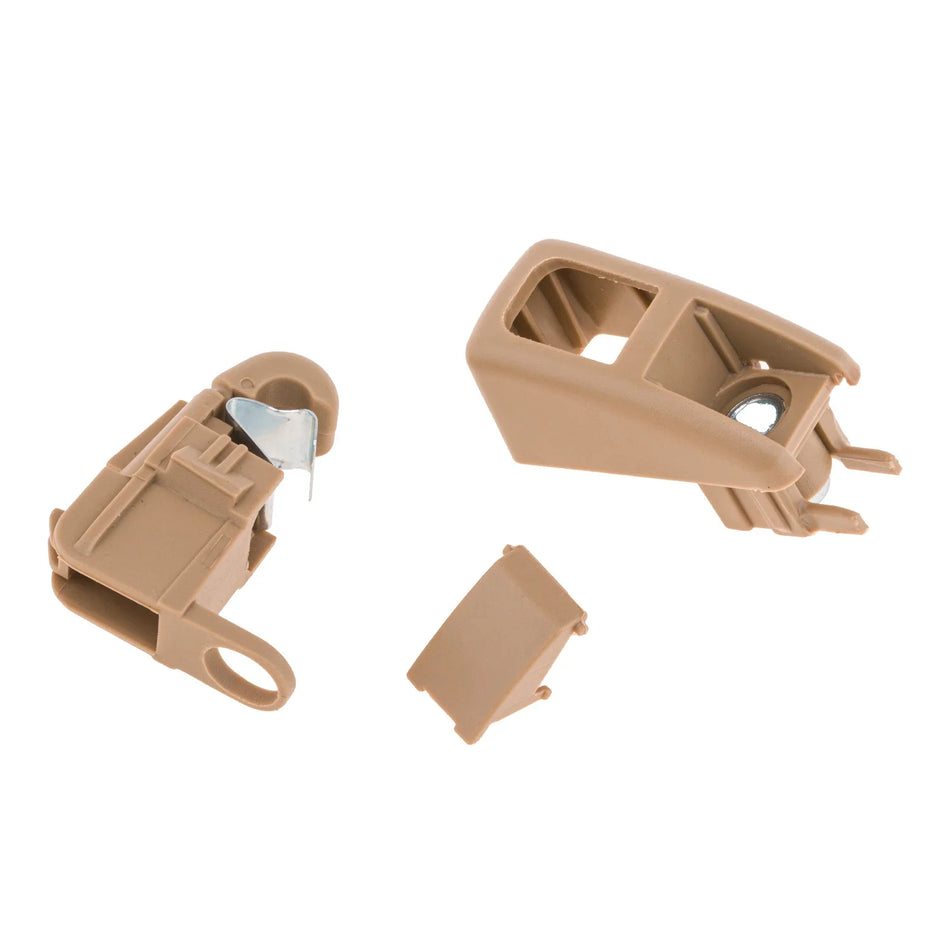 Porsche Panamera 970 serijos 2010-2016 saulės skydelio spaustukas smėlio spalvos plastikas 970731341014H0 970731341024H0