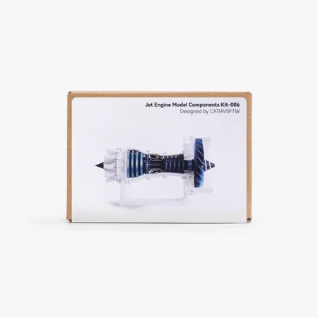 Jet Engine Model Components DIY Kit for 3D Printers by LKChoice