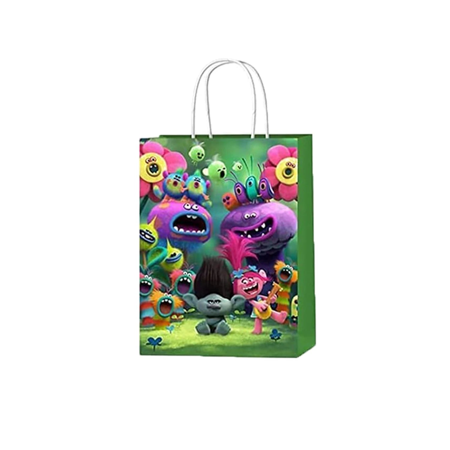 Trolls Candy Gift Handbag &ndash; Lovely Trolls Gift Bag Party