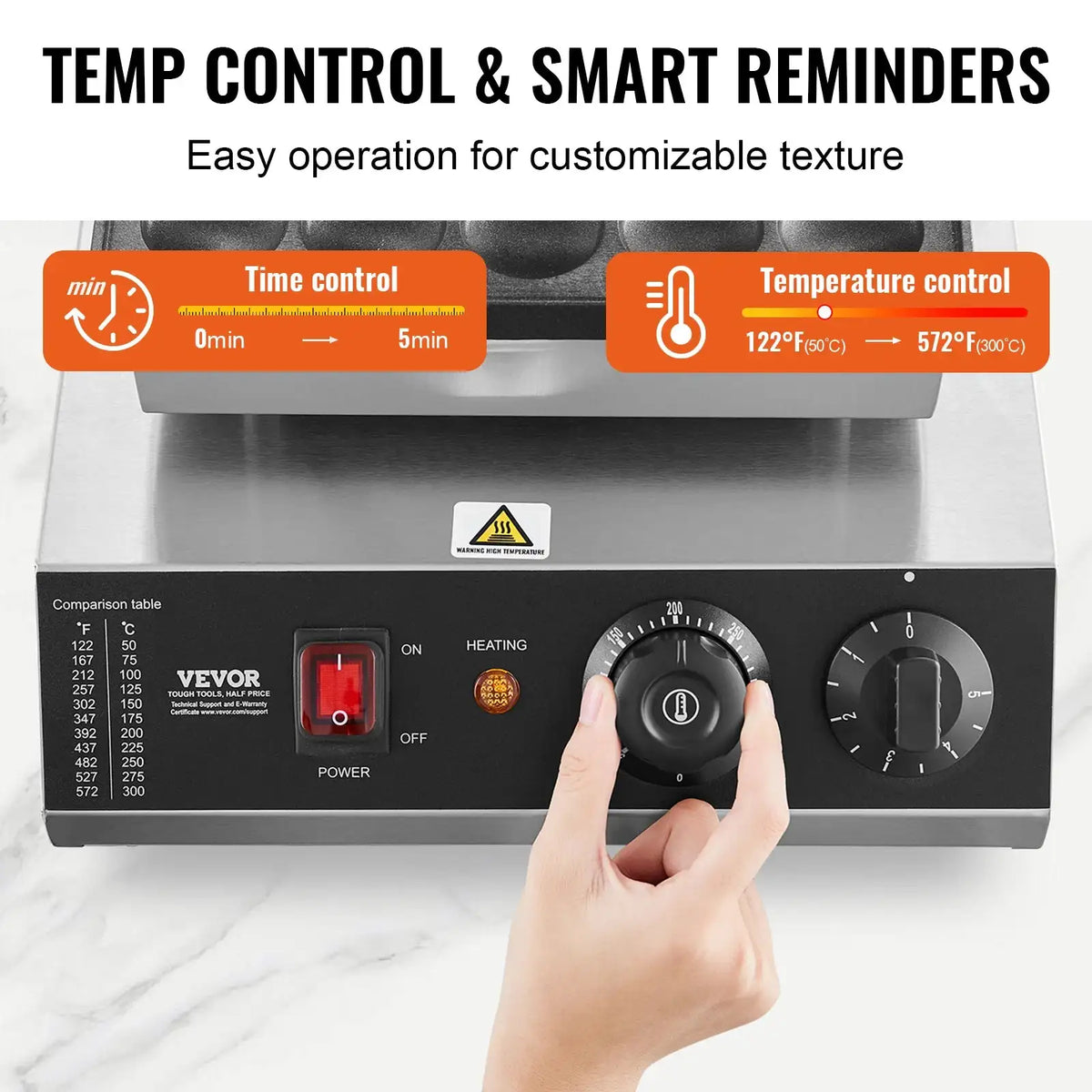 Electric Waffle Maker 43mm Dorayaki Machine