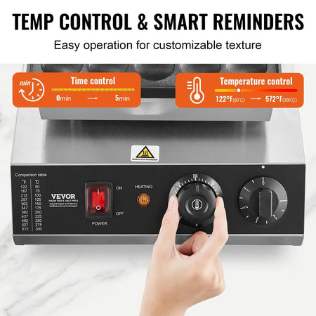 Electric Waffle Maker 43mm Dorayaki Machine