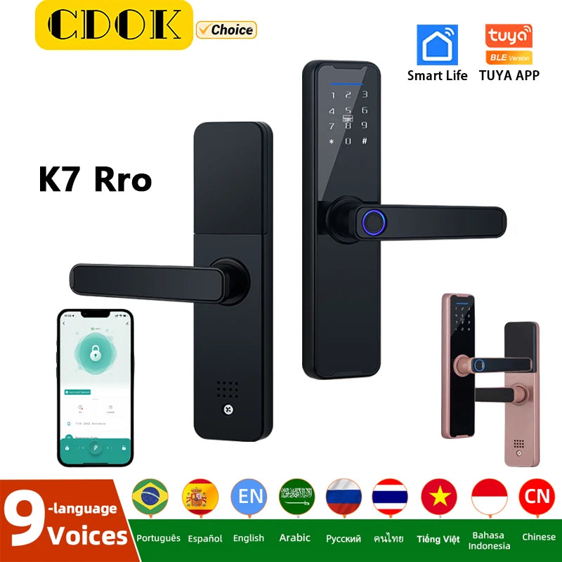 CDOK K7 Pro Tuya Smart Lock