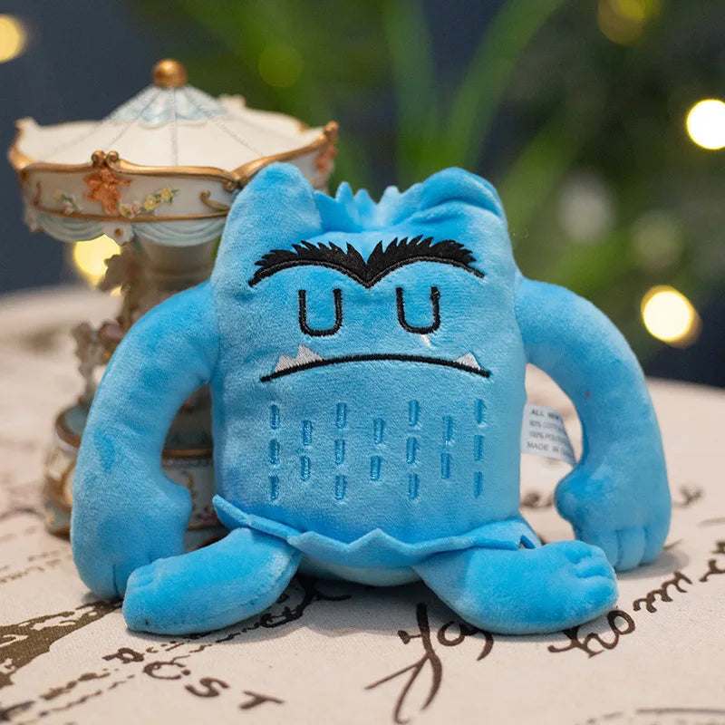 Color Monster Emotion Plush Toy - 15cm Cute Stuffed Doll for Kids