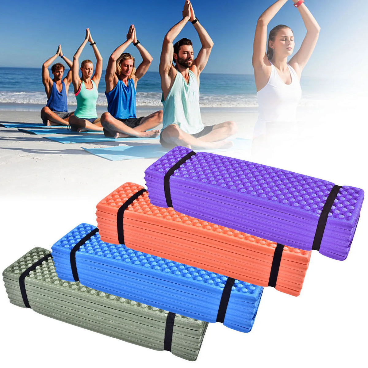 Folding Foam Mat Outdoor Camping Mat &ndash; Waterproof Pad