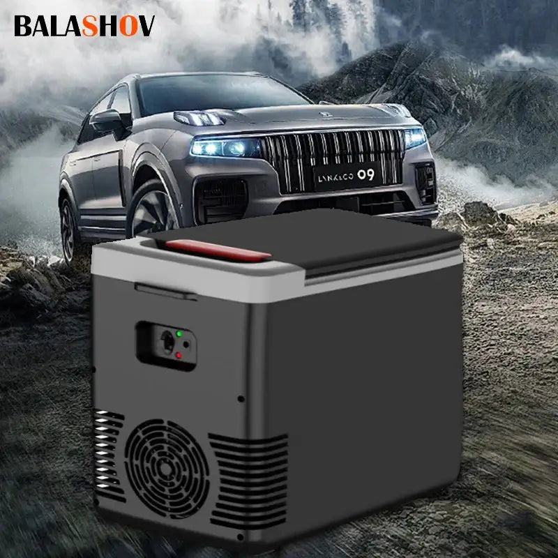 10L Mini Car And Home Refrigerator 12V 220V Portable Icebox