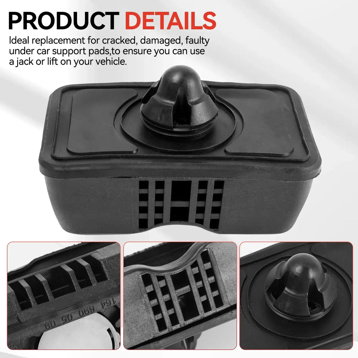 1/4x Jack Point Cover Plug For Mercedes Benz ML GL S-Class W164 W166 W221 A1646900509 by InterCyprus Trading Ltd