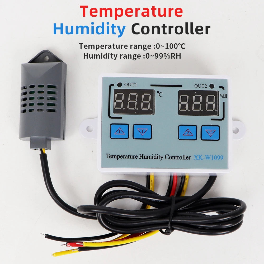 XK-W1099 - Dual Display Temperature Humidity Control