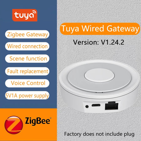 Tuya Zigbee 3.5 Inch Smart Wall Switch &ndash; Four Channel NEO-GW-RJ45