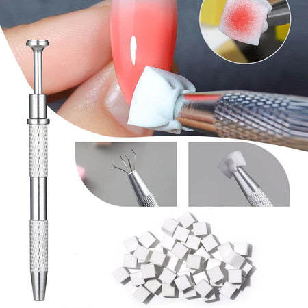 YIKOOLIN 50/200PCS Gradient Nail Sponge Set &ndash; Mini Sponges