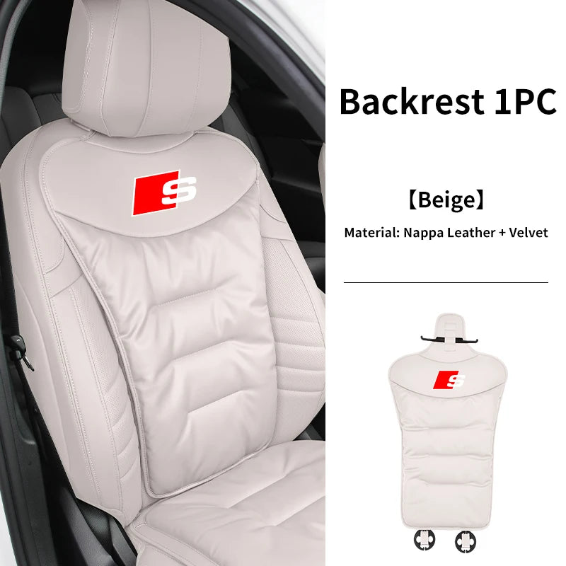 Premium Soft Seat Covers for Audi Models - A3, A4, A6, A5, Q5, A1, Q7, Q3, TT, S1, SQ5, RSQ3 - Protect &amp; Enhance Your Interior