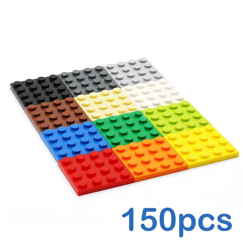 APAN SAPIOBricks 150pcs Thin 4x4 12 Colors - Educational
