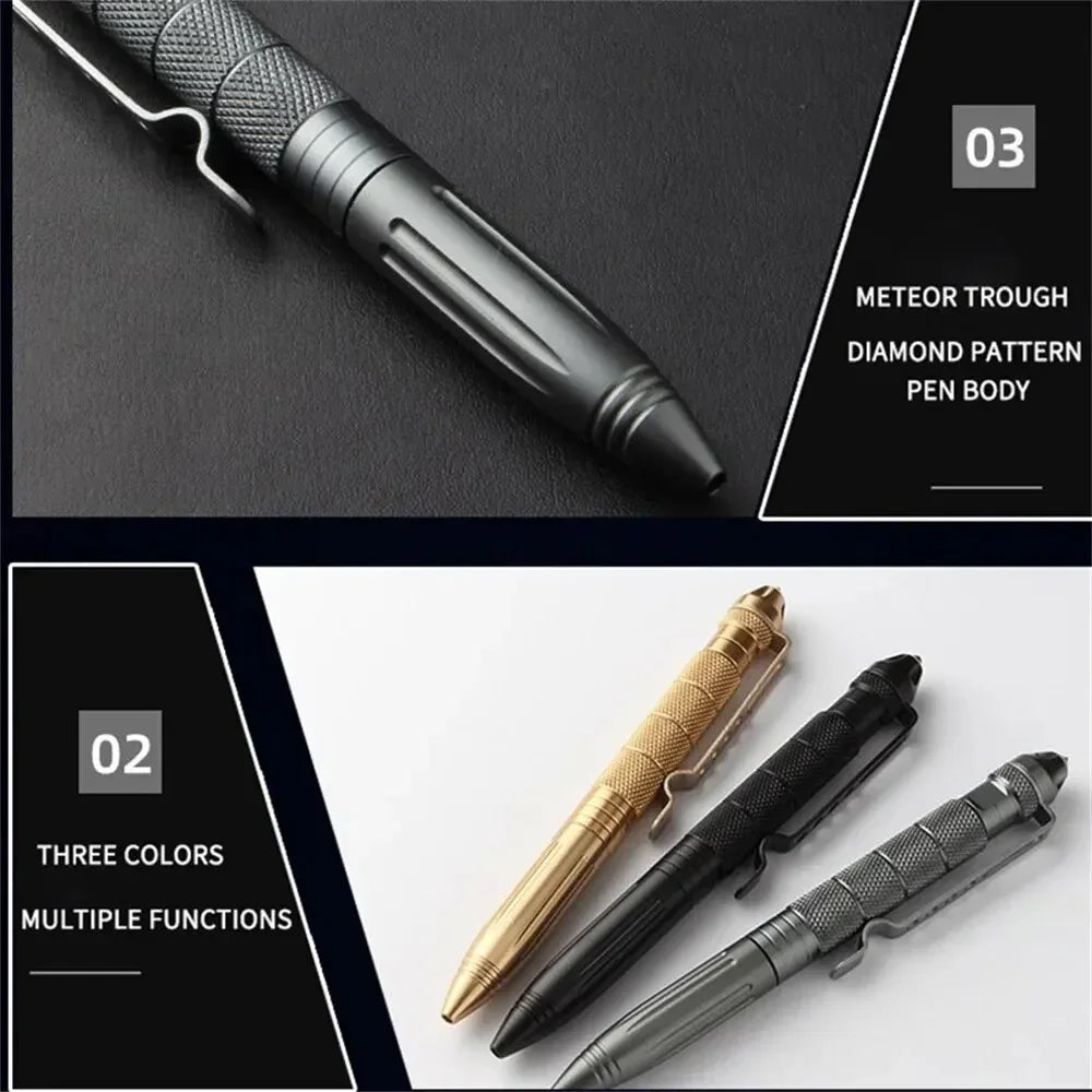 YU-1 Tactical Pen &ndash; Self Defense Aluminum Glass Breaker