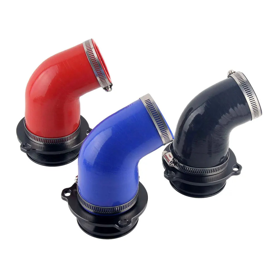Turbo Muffler Delete Pipe High-Flow Aluminum for Audi A4