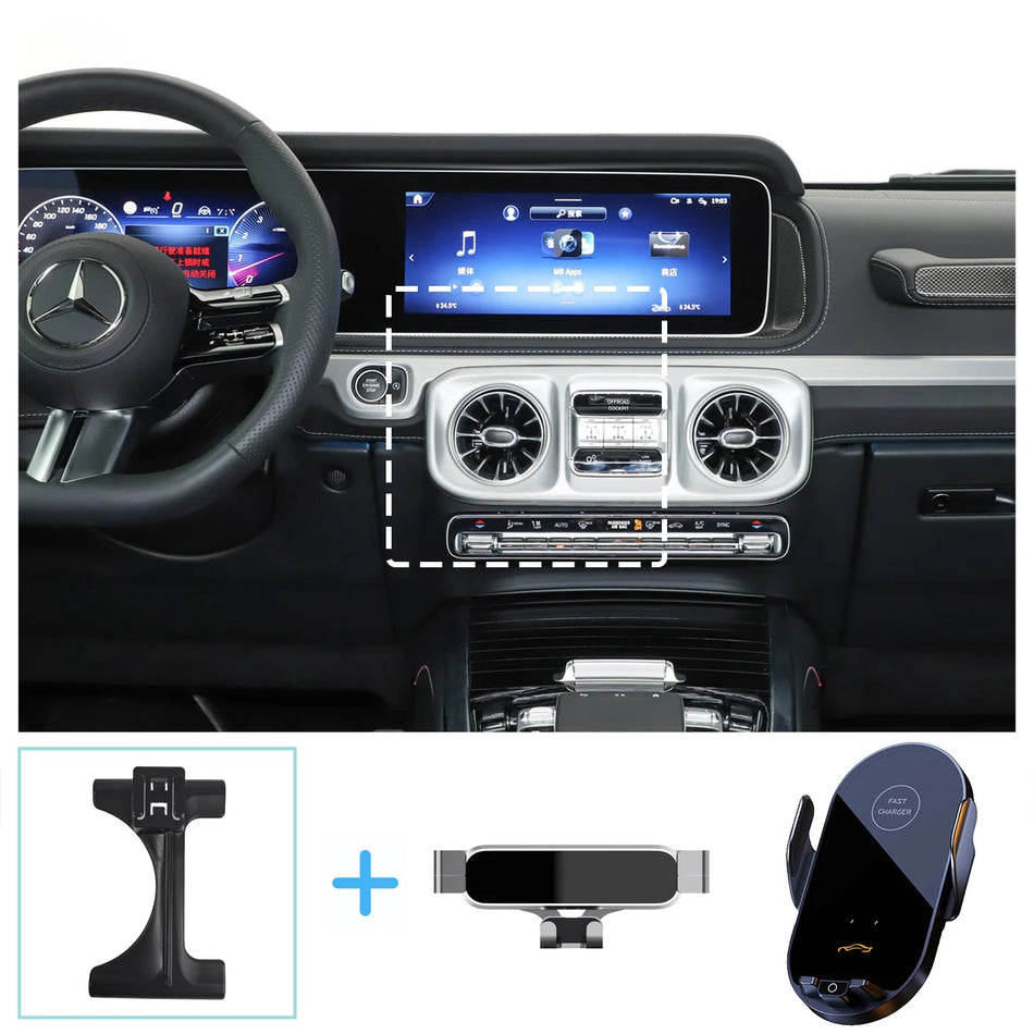 Mercedes G Class W465 2025 Trådlös Laddning Telefonhållare