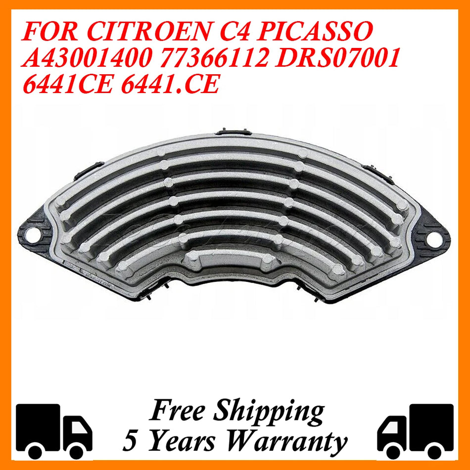 Otpornik motora ventilatora grijača za Citroen C4 Picasso Fiat Grande Punto