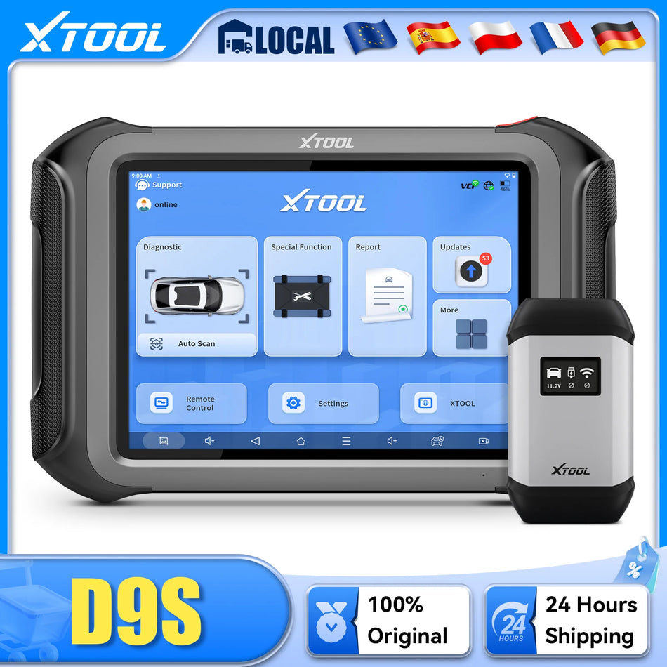 Vollständiger System-Autodiagnosescanner mit ECU-Codierung und über 45 OBD2-Rücksetzungen