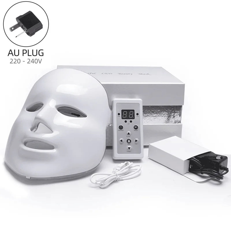 Red Light Therapy LED Mask &ndash; Professional Skin Tightening AU with box