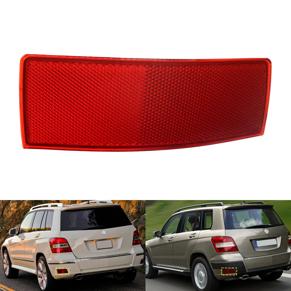 Left Rear Bumper Reflector Light Assembly for Mercedes-Benz GLK-Class X204 2008-2015