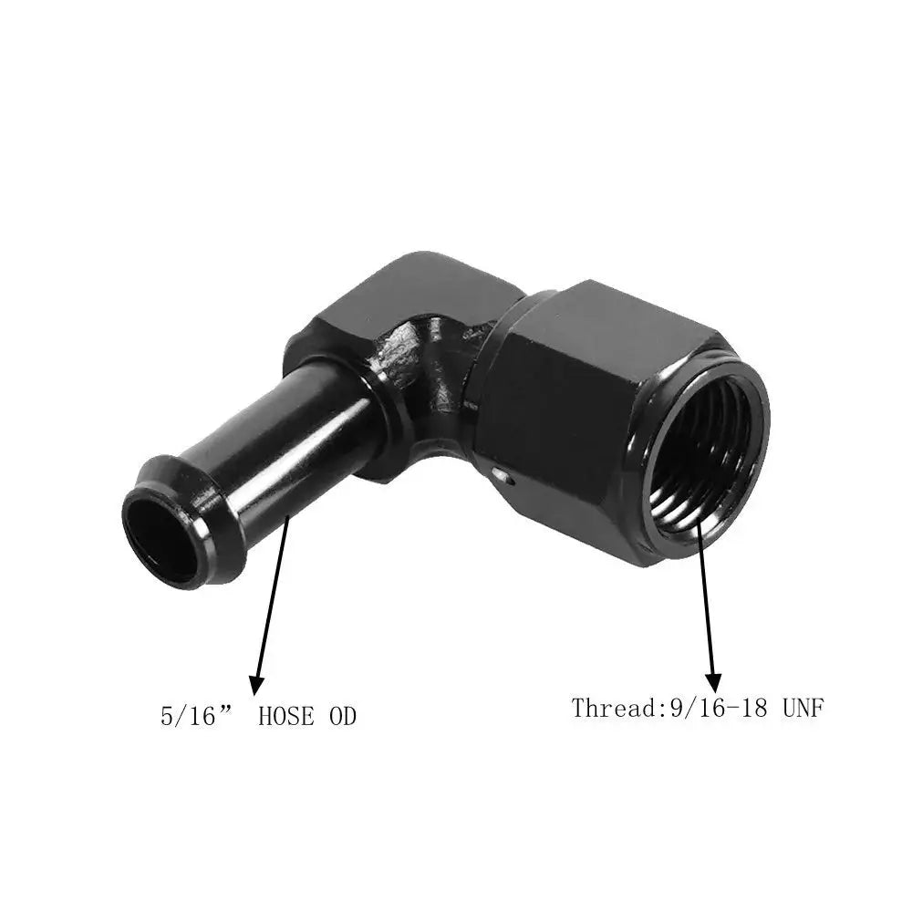 1PC Aluminum 6AN 8AN Male To 3/8" 5/16" Quick Disconnect Male Push On EFI Fitting Adapter Quick Connect by InterCyprus Trading Ltd