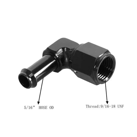 1PC Aluminum 6AN 8AN Male To 3/8" 5/16" Quick Disconnect Male Push On EFI Fitting Adapter Quick Connect by InterCyprus Trading Ltd