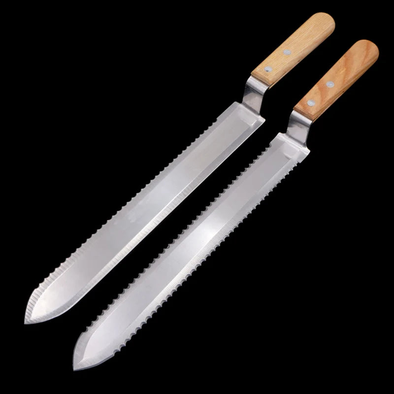 Honey Cutting Knife Wooden Handle &ndash; Stainless Steel Blade