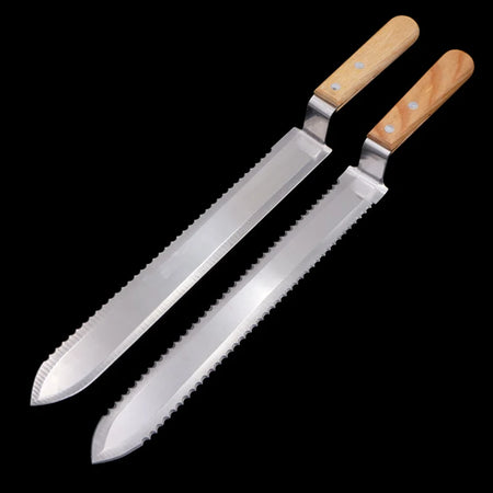 Honey Cutting Knife Wooden Handle &ndash; Stainless Steel Blade