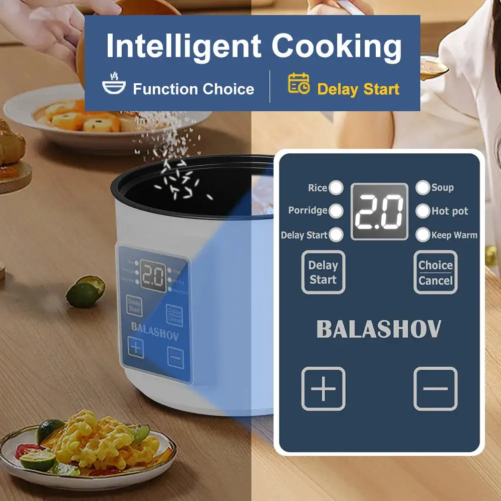 Electric Rice Cooker Double Layer Mini 220V EU Plug