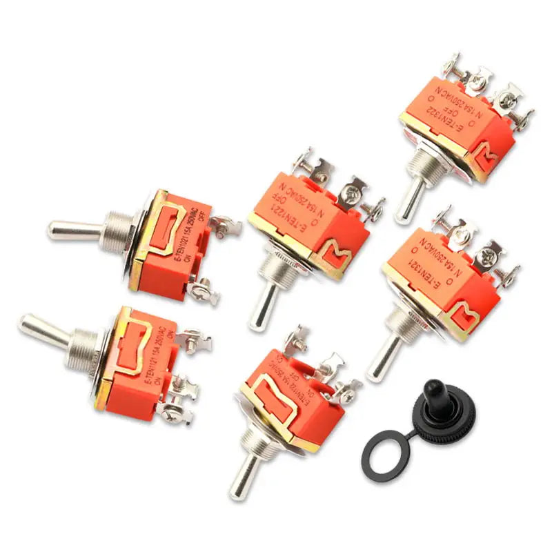 Toggle Switch Rocker Switches E-TEN1021 E-TEN1121 E-TEN1122 E-TEN1221 E-TEN1321 E-TEN1322 &ndash; Self-Locking Waterproof Design