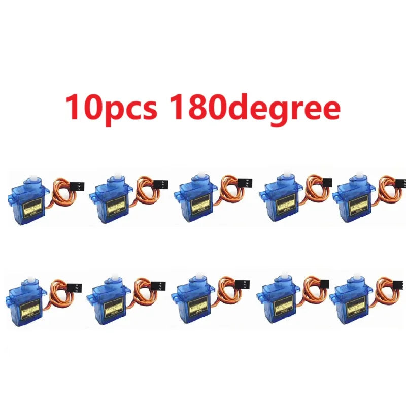 SG90 Servo Motor Micro 9g &ndash; Exceptional Precision for RC Projects 10Pcs 180 Degree