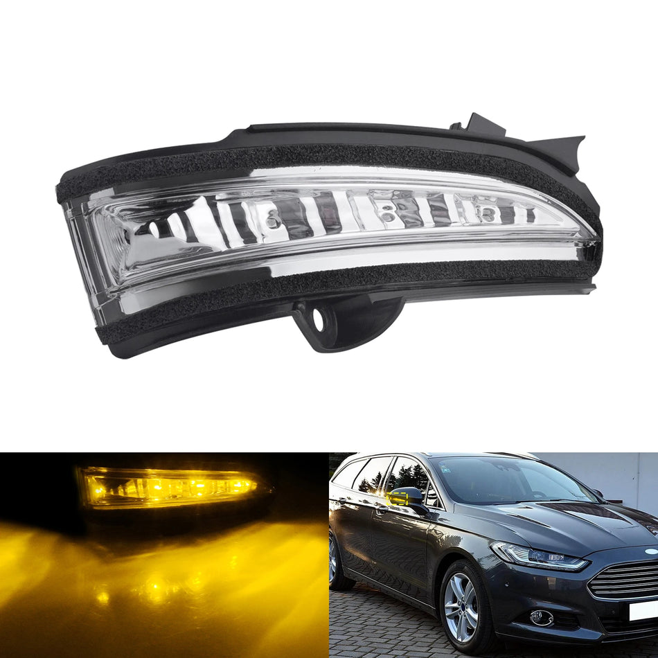 Door Mirror LED Indicator Light for Ford Mondeo MK5 Right Wing with 1210 SMD LEDs