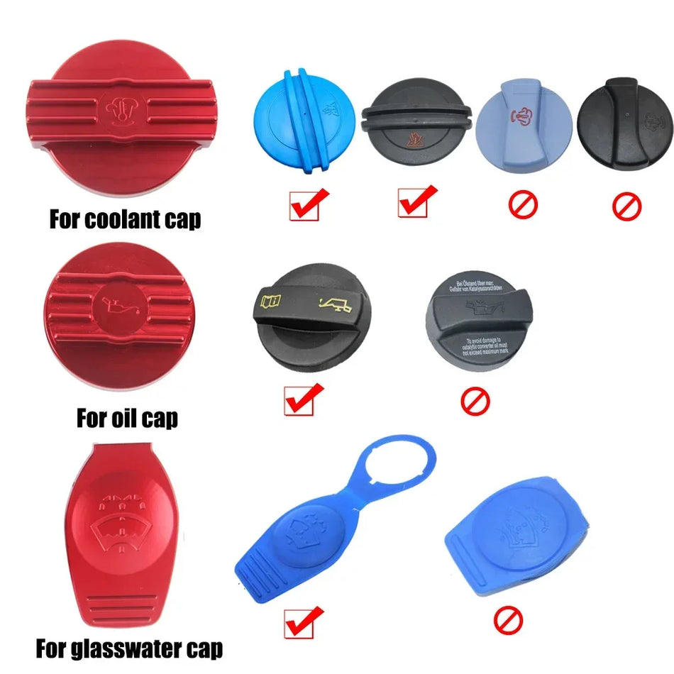 VW CC Golf 6 R MK6 Scirocco Aluminium Oil Cap for EA888 Engine