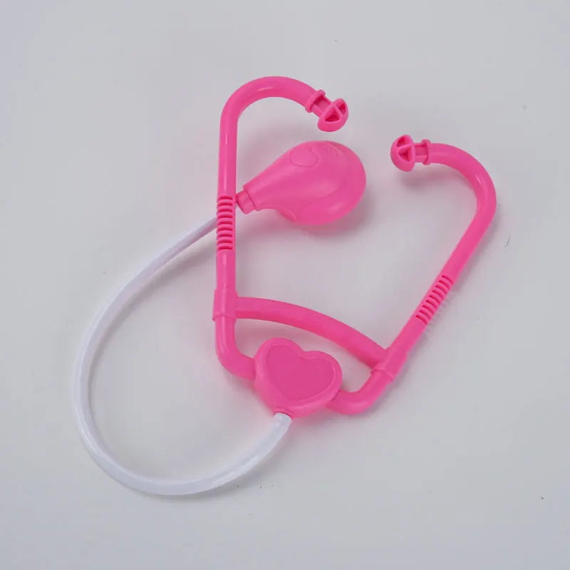 Çocuklar için Doktor Steteskop Oyuncağı Aile Rol Oyunu İçin