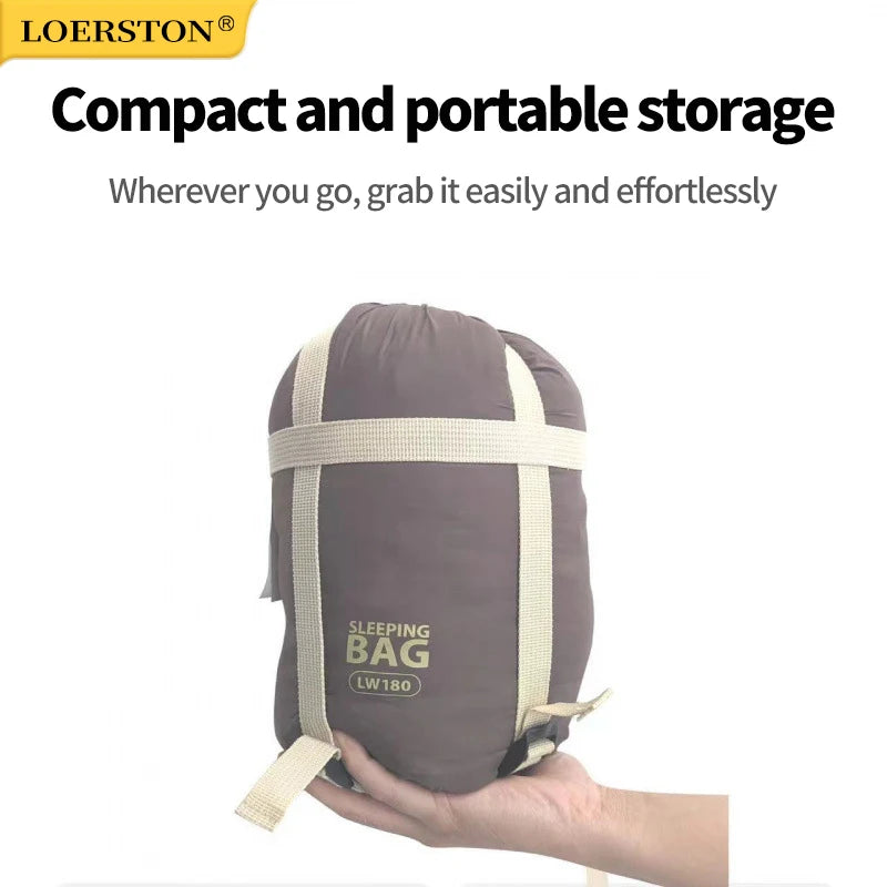Camping Ultralight Compact Sleeping Bag &ndash; Waterproof