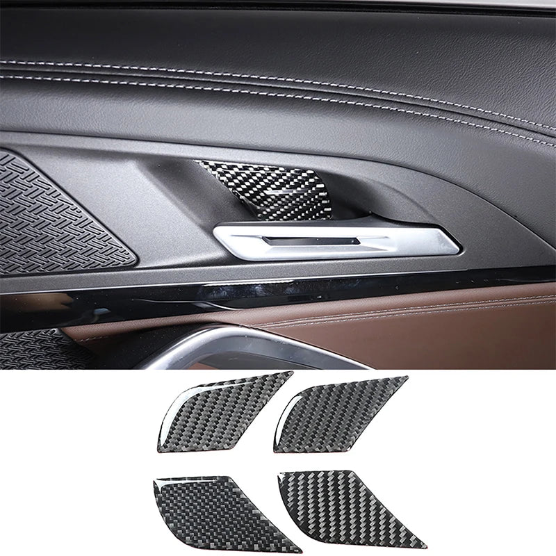 BMW X1 U11 2023 2024 Soft Carbon Fiber Interior Door Bowl