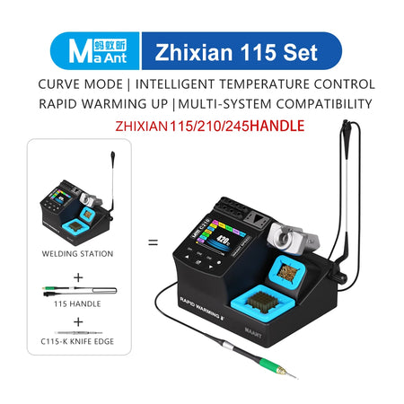 MAANT C210 Soldering Station &ndash; Fast Heat For Phone Repair C115 / 110V