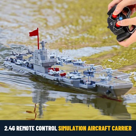 JJRC S19 Remote Control Aircraft Carrier Boat - Perfect Gift for Kids