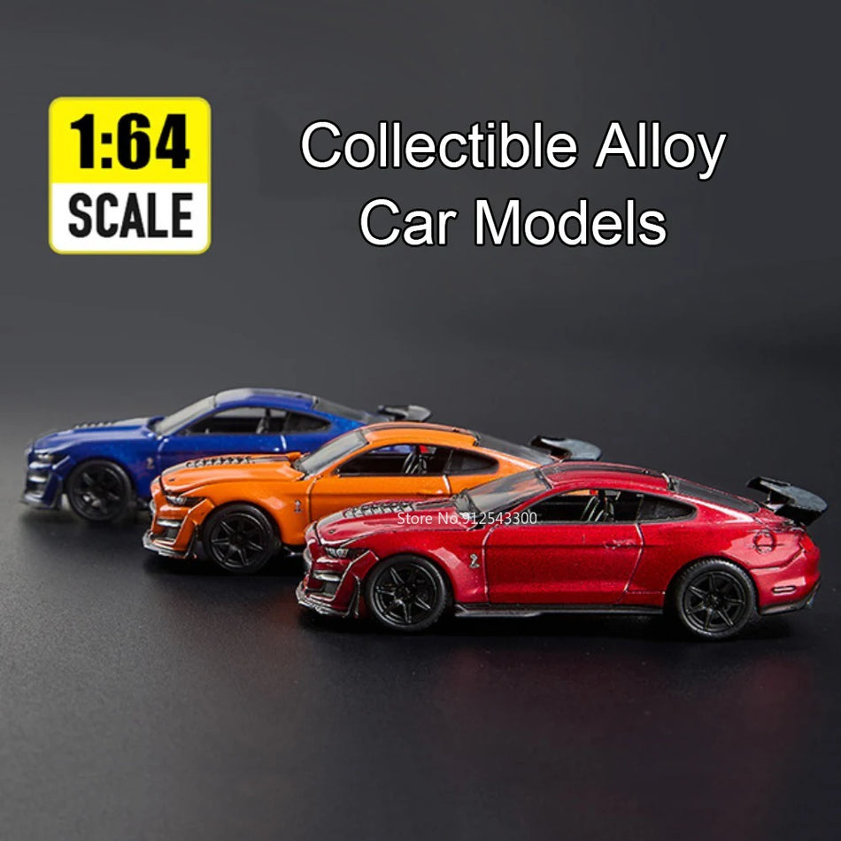 Modelo de coche de juguete Diecast de aleación Firebird Daytona GT500 a escala 1:64