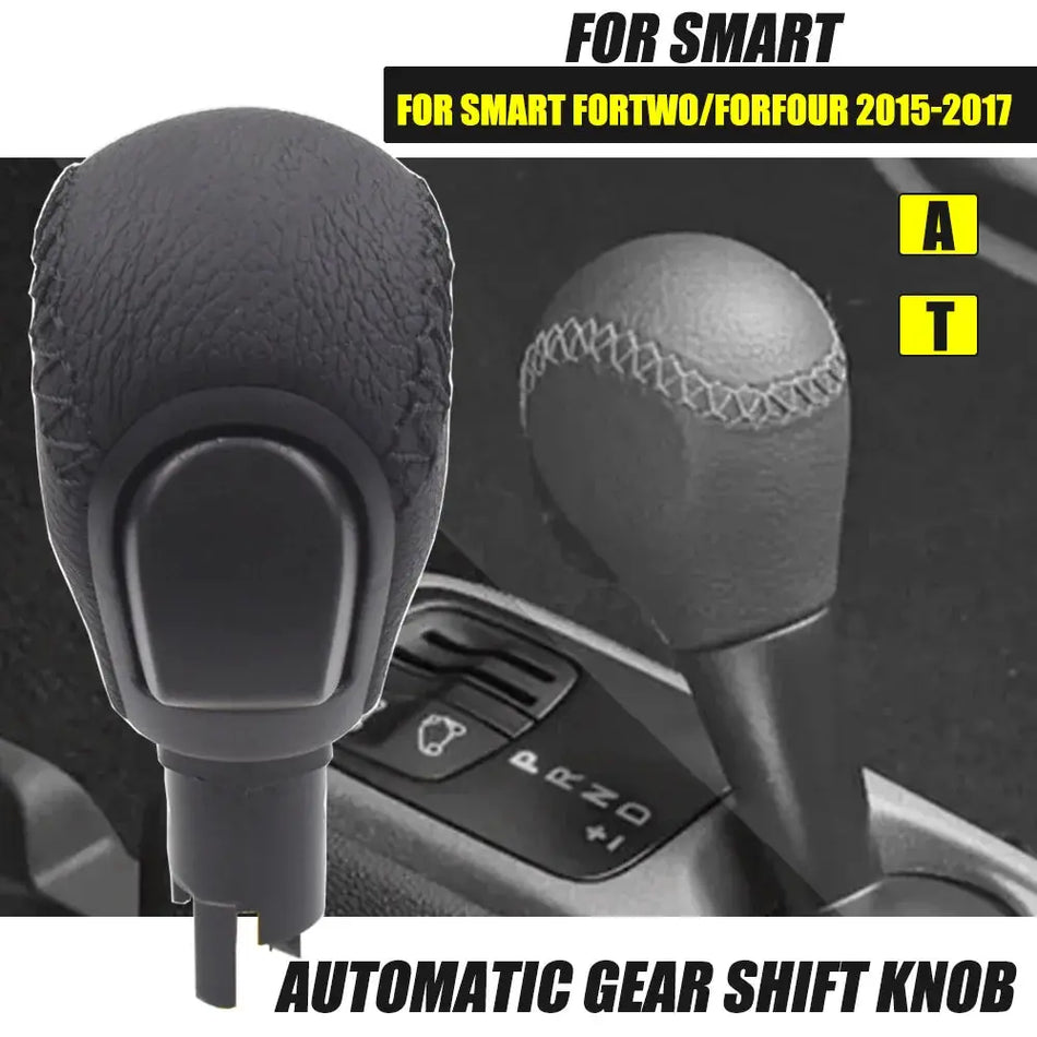 Automatic ABS Gear Shift Knob For Smart Fortwo Forfour 2015-2017 by InterCyprus Trading Ltd