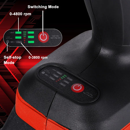 Cordless Electric Impact Wrench Drill &ndash; Brushless Motor