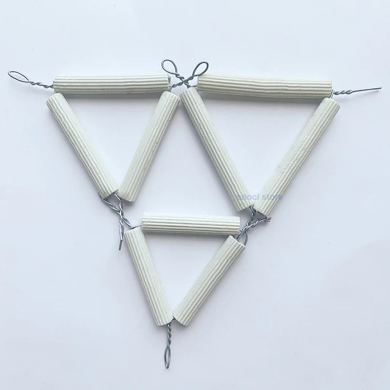 Crucible Triangle Lab Clay Triangle Set &ndash; Durable Ceramic Support for Experiments