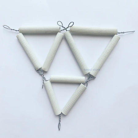 Crucible Triangle Lab Clay Triangle Set &ndash; Durable Ceramic Support for Experiments