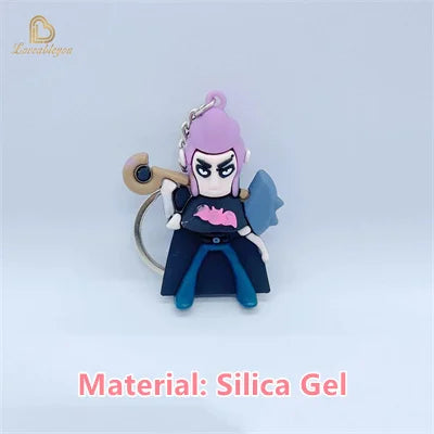 Poco Tara Cartoon Character Keyring - Spike Hero Ornament Pendant HYYSK-91