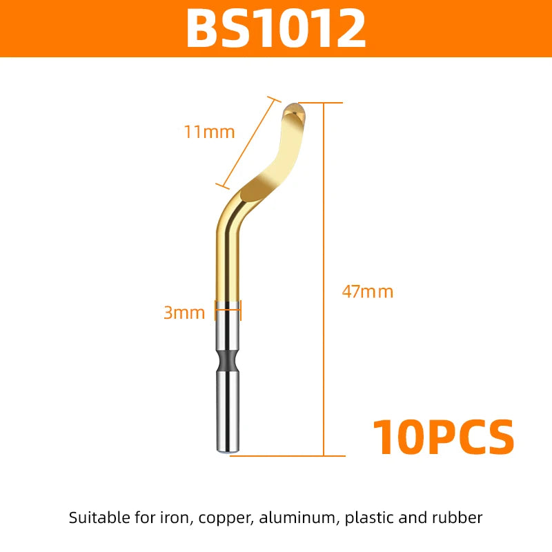 Edge Cutter Deburring Tool for Smooth Finishes on Metal, Plastic, and Wood BS1012