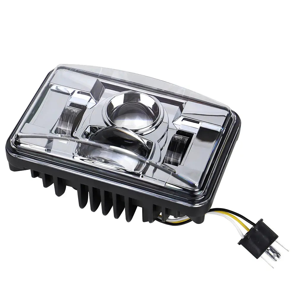 1 pcs 4X6" LED Headlight Hi/Low Beam Light for Peterbilt Kenworth Freightliner Ford H4651 H4652 H4656 H4666 H6545 by InterCyprus Trading Ltd