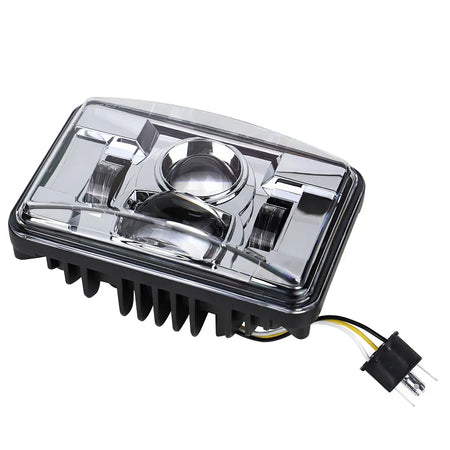 1 pcs 4X6" LED Headlight Hi/Low Beam Light for Peterbilt Kenworth Freightliner Ford H4651 H4652 H4656 H4666 H6545 by InterCyprus Trading Ltd