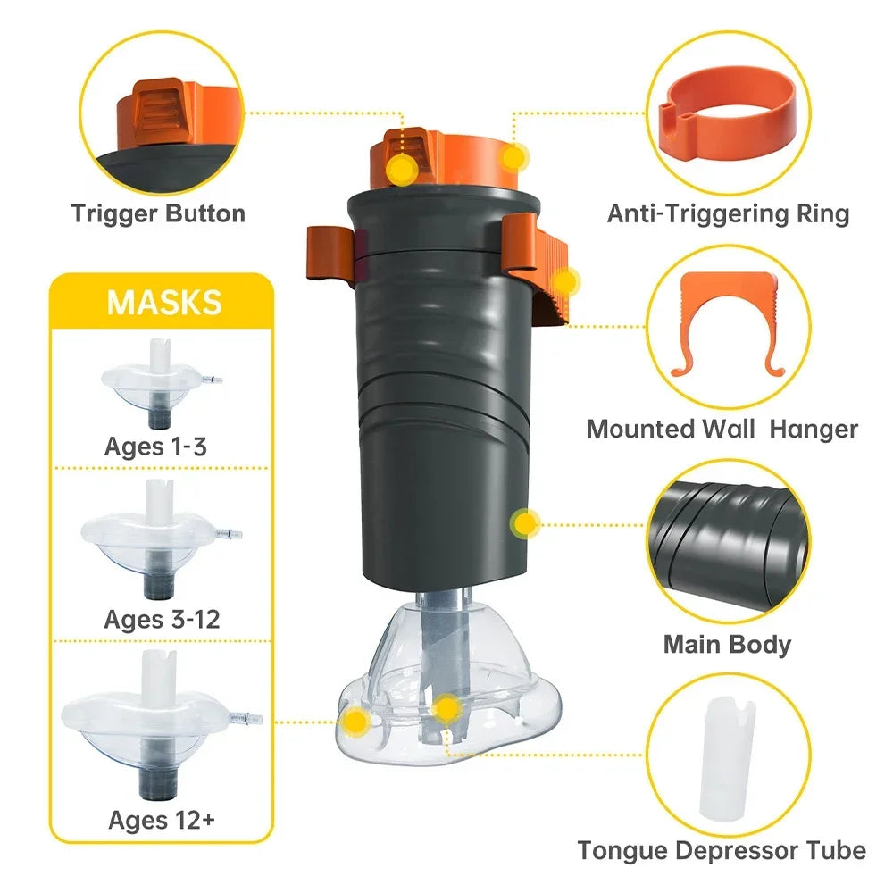 CPR Auto First Aid Anti Choking Rescue Mask &ndash; Essential Lifesaving Support