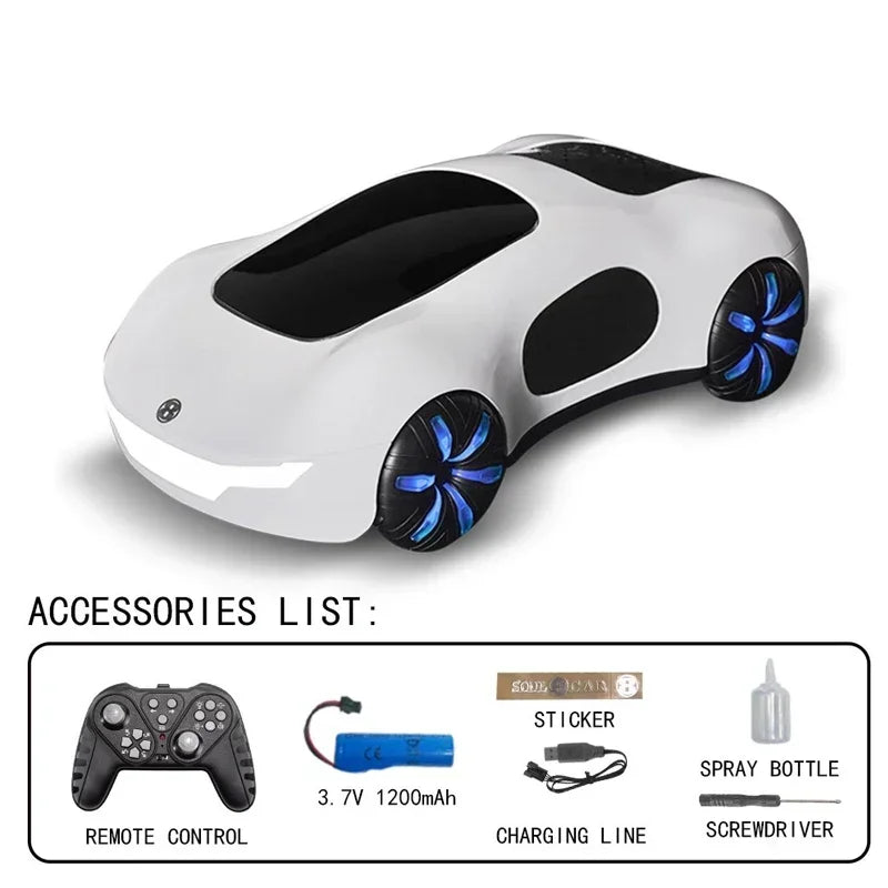 RC Car 2.4G 1/18 Gesture Sensor &ndash; LED Light Off Road Fun RC white