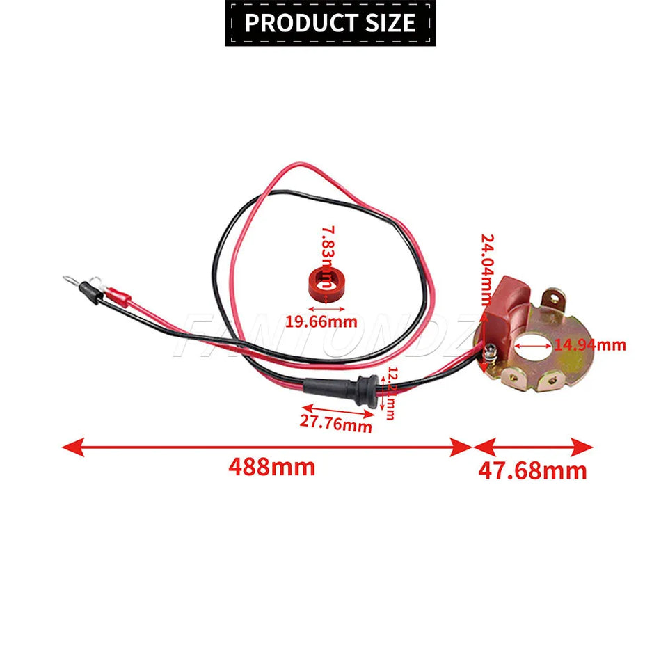 Electronic Ignition Kit For Fiat 500 126 FSO 126P 2 Cylinder