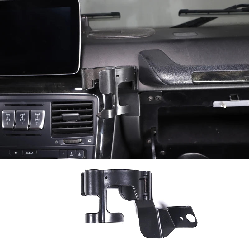 Supporto per telefono e portabicchieri console centrale Mercedes G Class W463